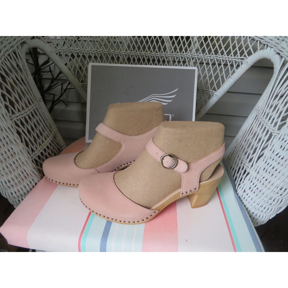 *NEW Womens Pink Dansko Taytum Milled Nubuck Shoes, 10.5 / 11